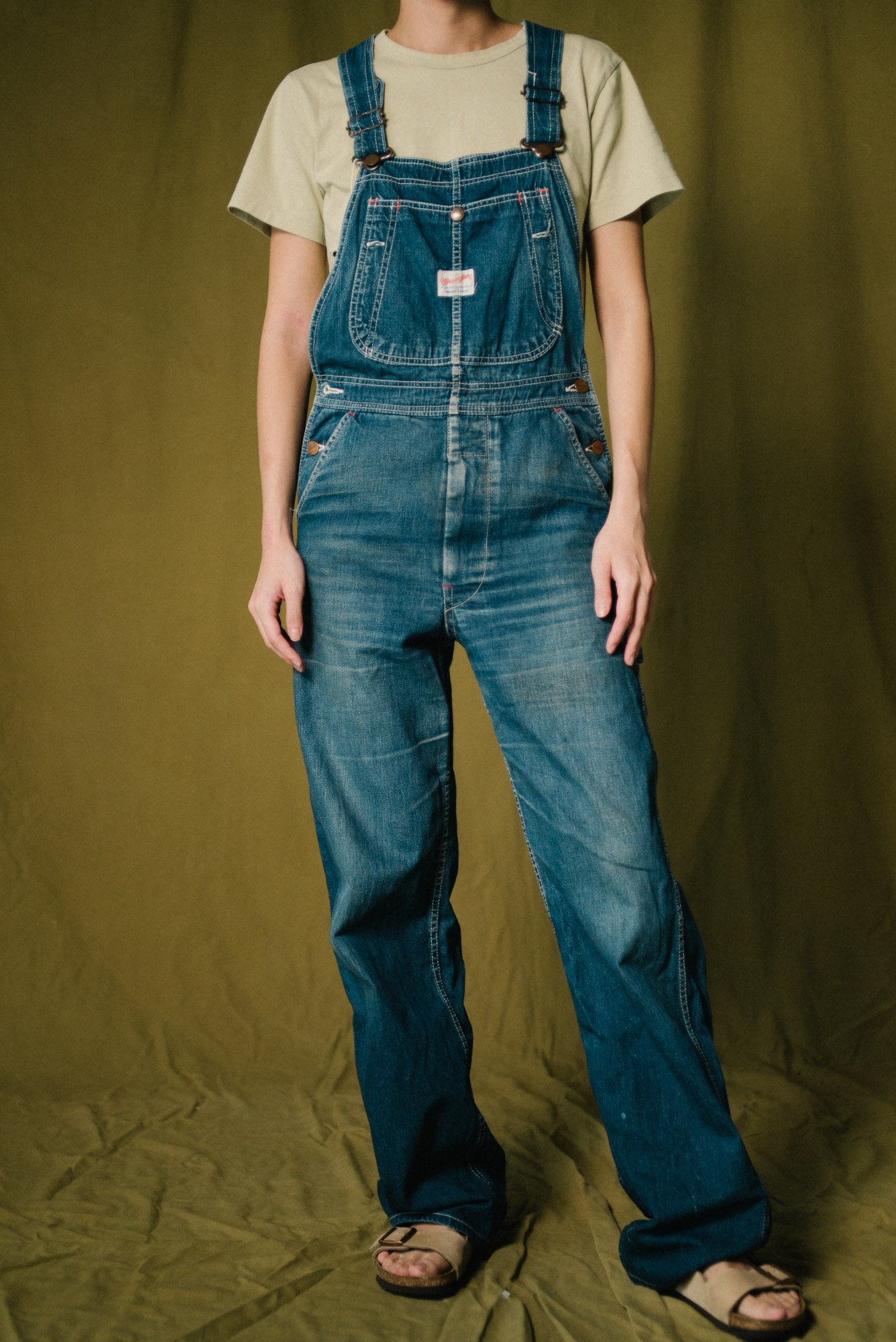 Vintage clearance wrangler overalls