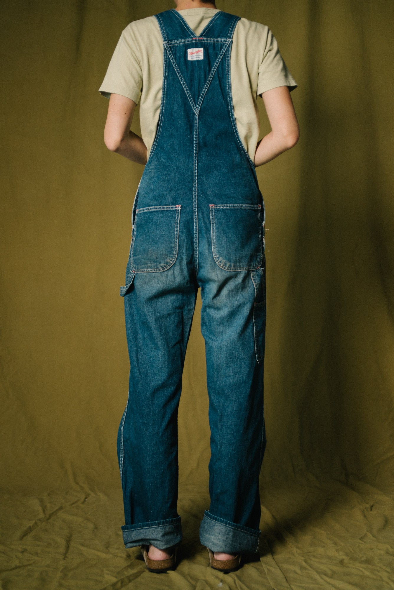 Wrangler on sale bib overalls