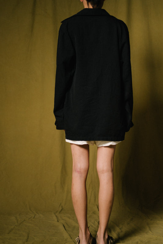 1990s Black Shacket