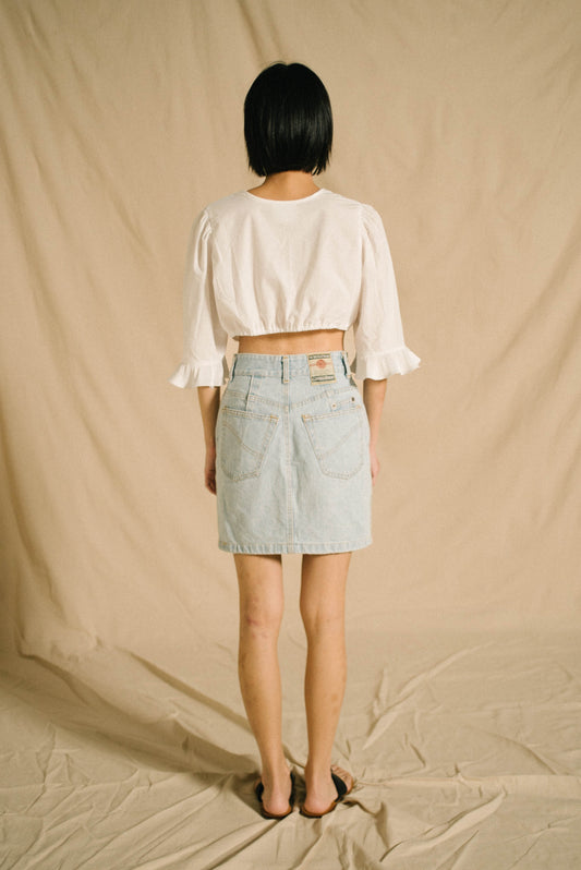 1990s Denim Skirt