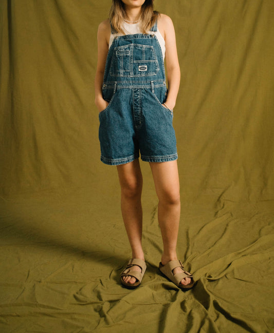 1990s Contrast Stitch Dungarees