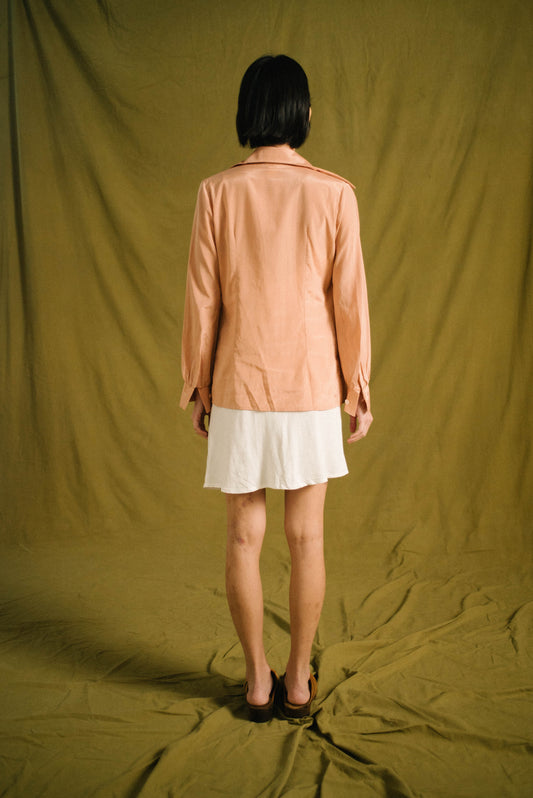 1940s Dusty Pink Blouse