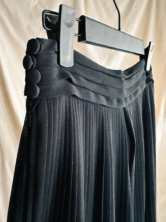 1990s Pleated Skirt