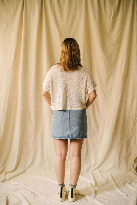 1990s Crochet Top